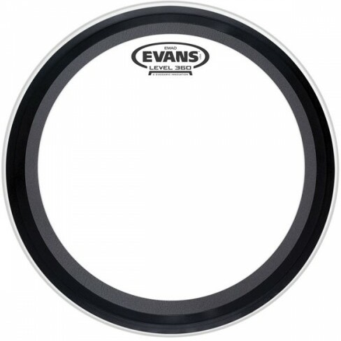 Evans Frappe 16'' Emad Transparente - 16 Pouces - Peau Grosse Caisse - Main picture