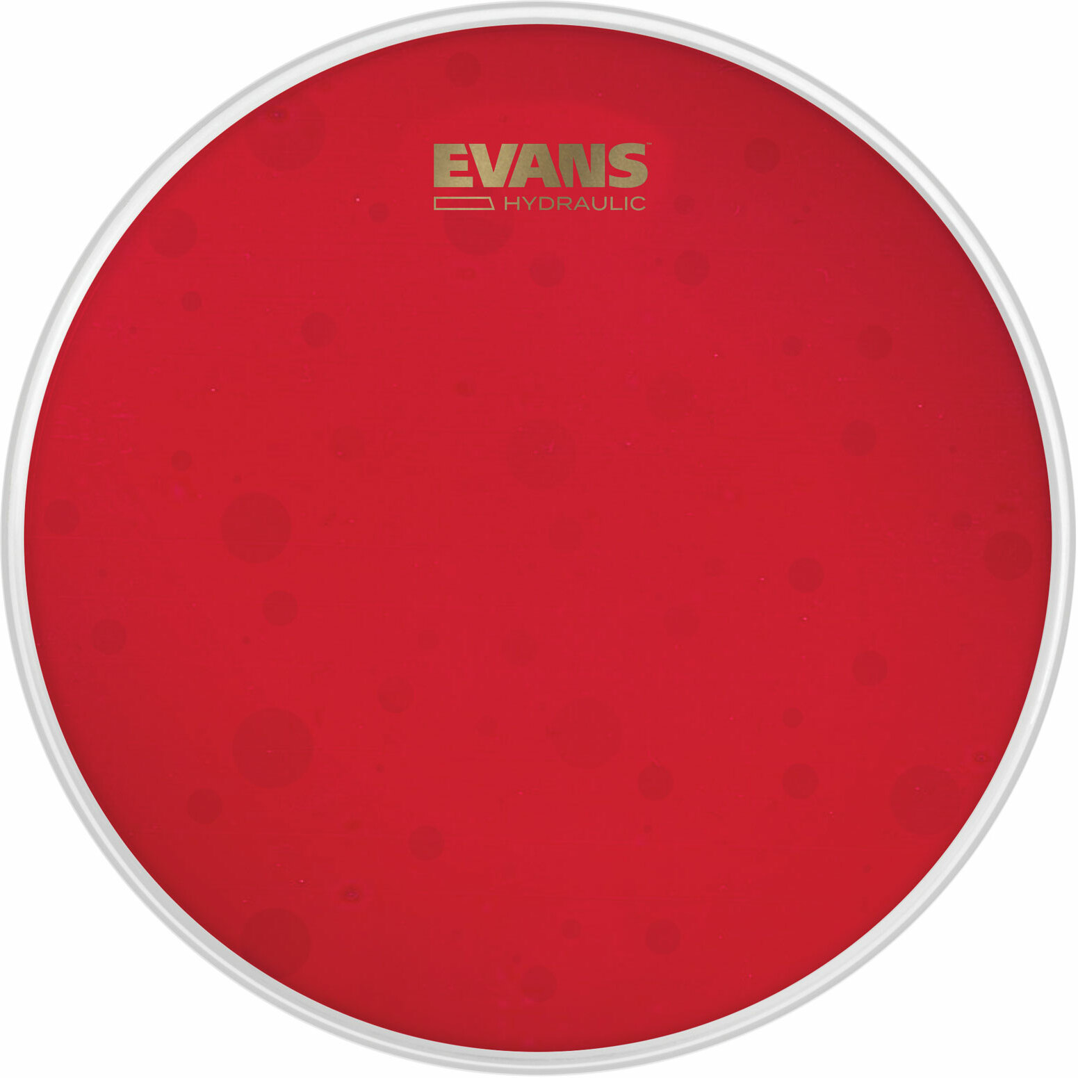 Evans Hydraulic Snare Red Coated - Peau Grosse Caisse - Main picture