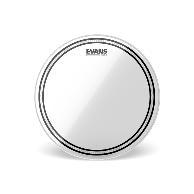 Evans Tt10ec2s    Ec2  Frappe Transparente 10 - 10 Pouces - Peau Tom - Main picture