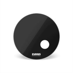 Peau grosse caisse Evans EQ3 Resonant Smooth Black BD22RB - 22 pouces