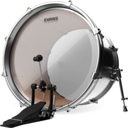 Peau grosse caisse Evans EQ4 Clear Bass Drumhead BD22GB4 - 22 pouces