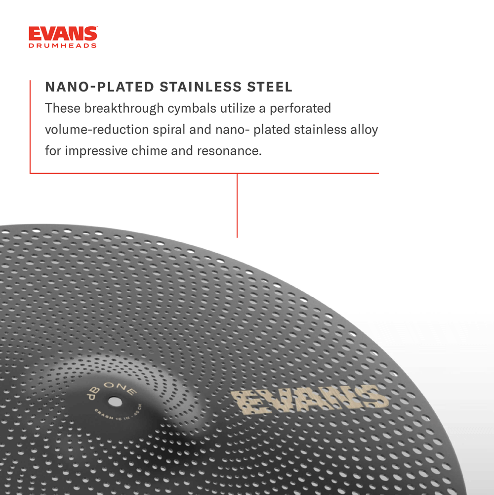 Evans Ecym20rdb1 Db One Drum Cymbals - Pack Cymbales - Cymbale Hi Hat Charleston - Variation 1