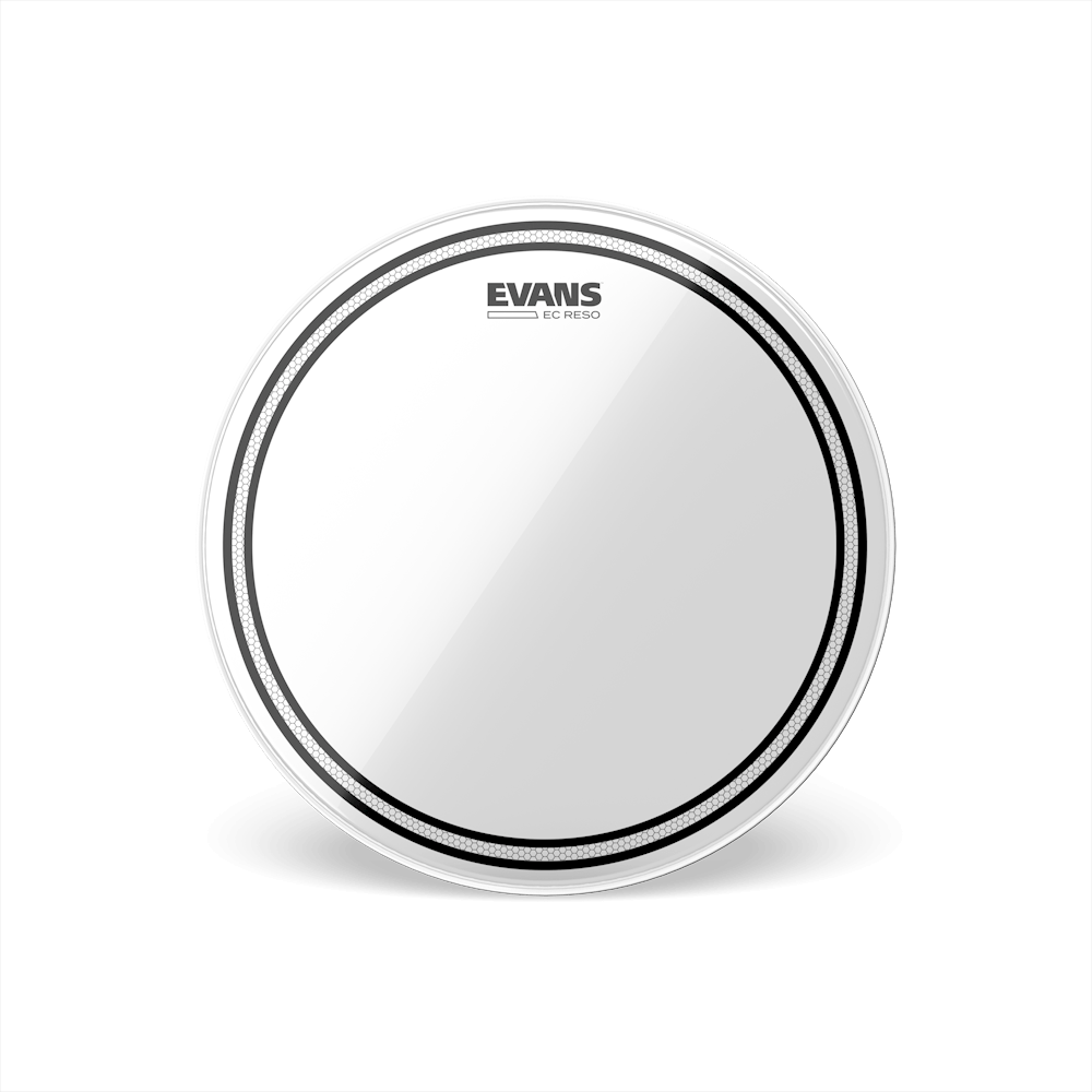 Evans Edge Control Resonant Tt10ecr - 10 Pouces - Peau Tom - Variation 2