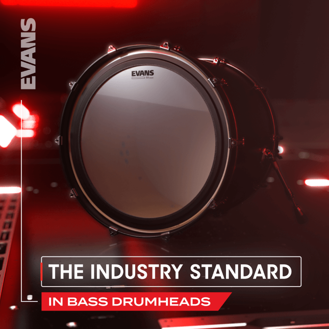 Evans Frappe 16'' Emad Transparente - 16 Pouces - Peau Grosse Caisse - Variation 1