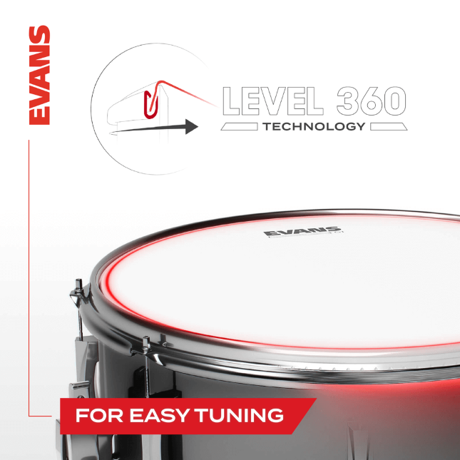 Evans G2 Clear Tom Batter - 14 Pouces - Peau Tom - Variation 1