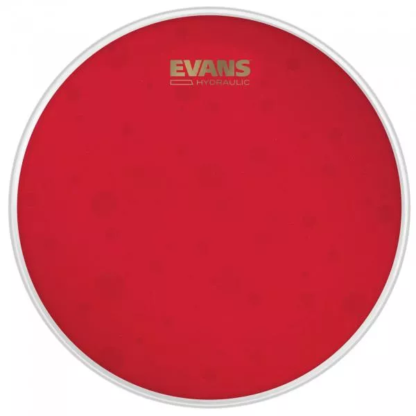 Peau grosse caisse Evans Hydraulic Rouge Sablée 14