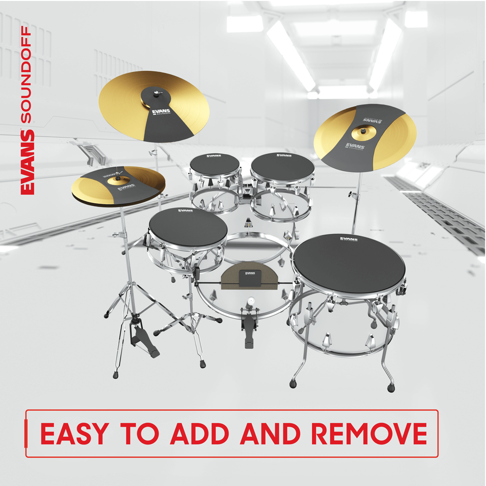 Evans Soundoff Mute Packs - Pack Peaux - Pack Peaux - Variation 4