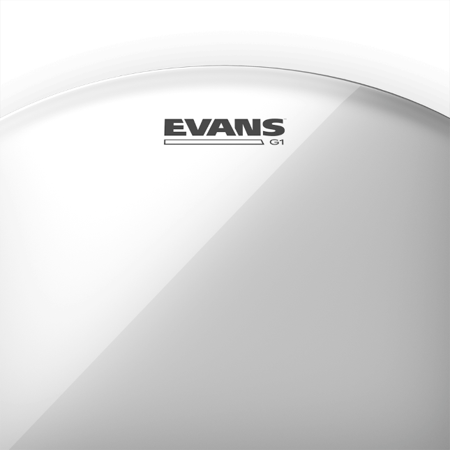 Evans Tt16g1   G1 Tom Frappe Transparente 16 - 16 Pouces - Peau Tom - Variation 1