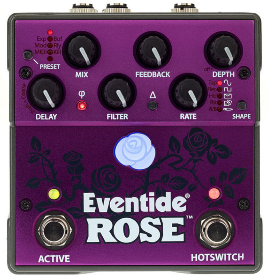 Eventide Rose Modulated Delay - PÉdale Reverb / Delay / Echo - Main picture