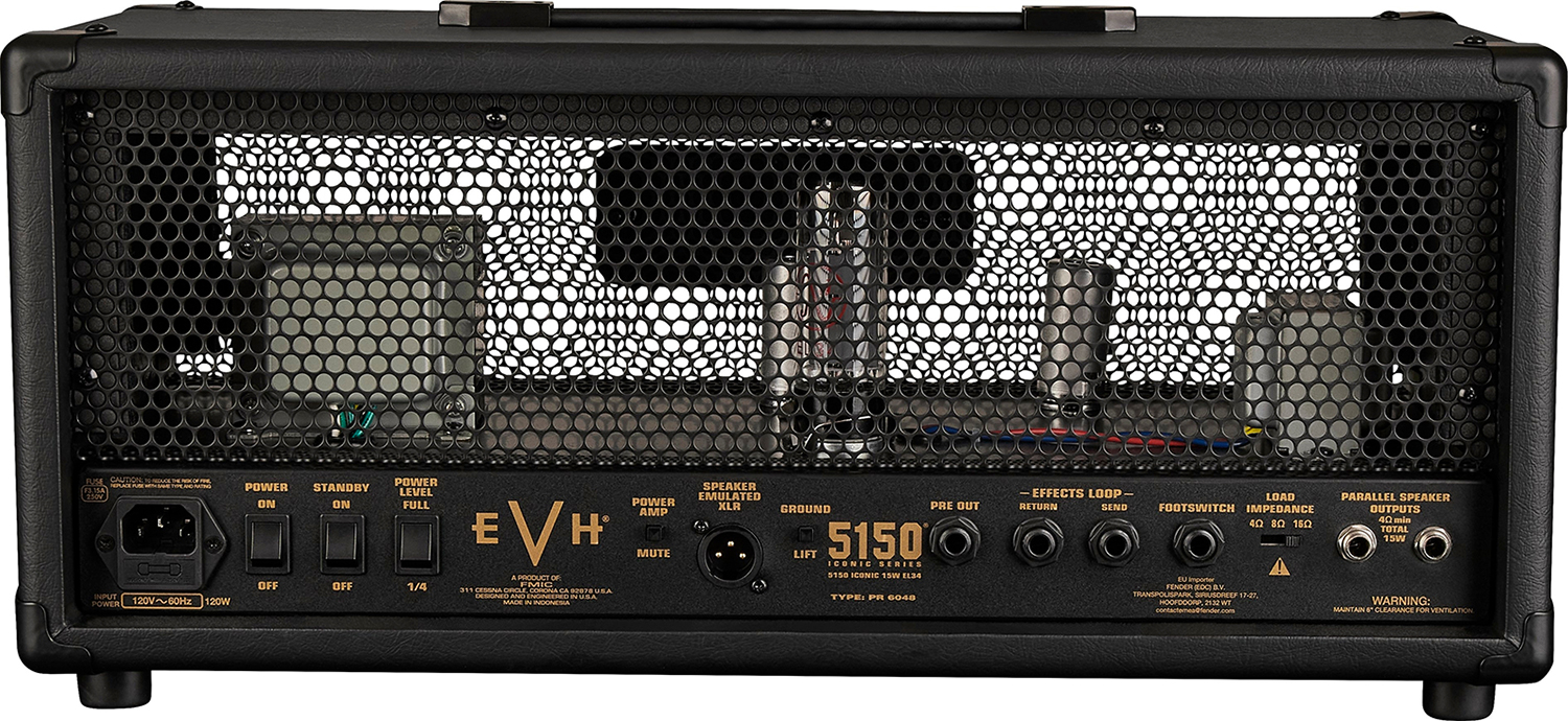Evh 5150 Iconic El34 15w Head - Ampli Guitare Électrique TÊte / PÉdale - Variation 1