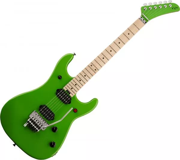Guitare électrique solid body Evh                            5150 Series Standard (MEX, MN) - Slime green