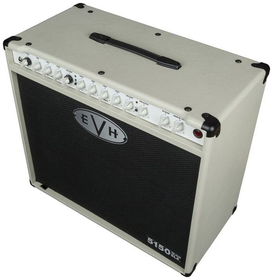 Evh 5150iii 1x12 50w 6l6 Combo Ivory - Ampli Guitare Électrique Combo - Variation 1