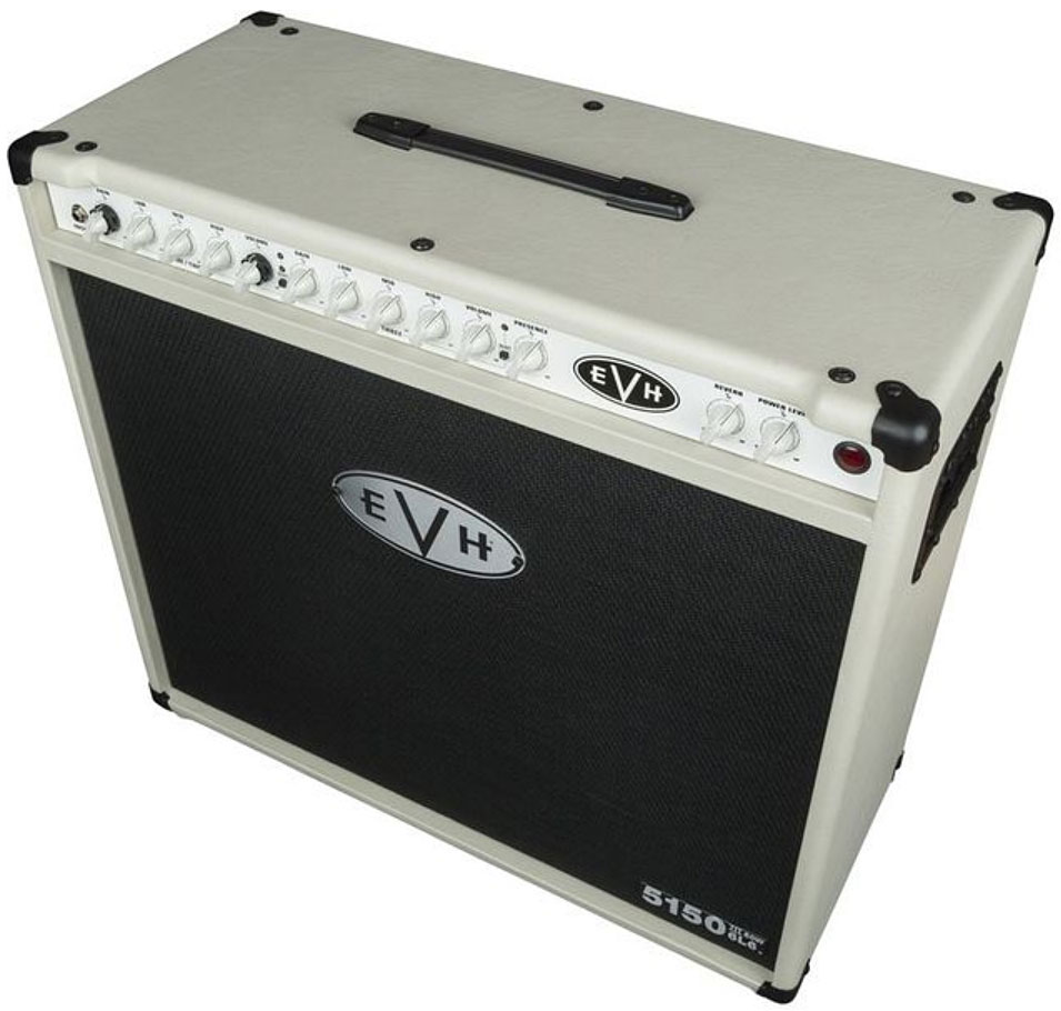 Evh 5150iii 2x12 50w 6l6 Combo Ivory - Ampli Guitare Électrique Combo - Variation 1
