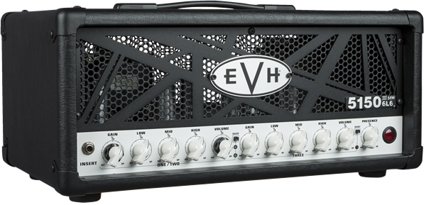 Evh 5150iii 50w Head 6l6 Black - Ampli Guitare Électrique TÊte / PÉdale - Variation 1