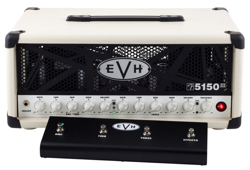 Evh 5150iii 50w Head 6l6 Ivory - Ampli Guitare Électrique TÊte / PÉdale - Variation 1