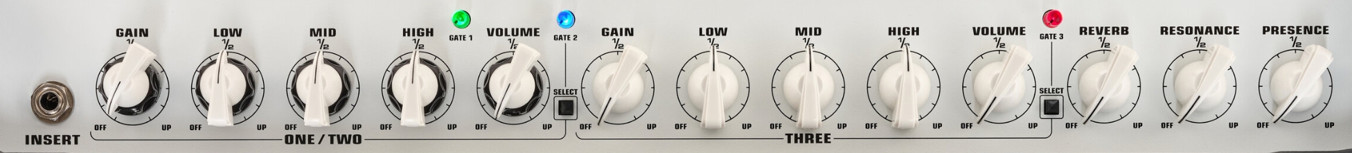 Evh 5150iii Hypersonic 6l6 1x12 Combo 50w Ivory - Ampli Guitare Électrique Combo - Variation 2