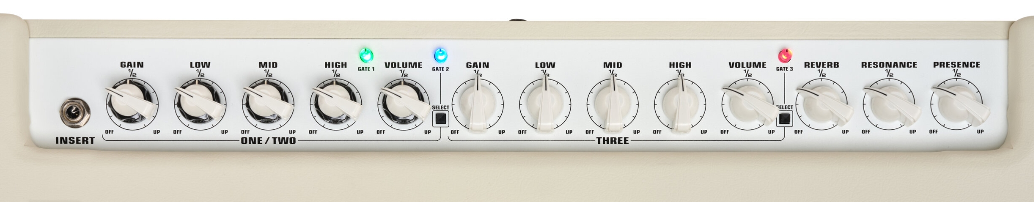 Evh 5150iii Hypersonic 6l6 2x12 Combo 50w Ivory - Ampli Guitare Électrique Combo - Variation 4