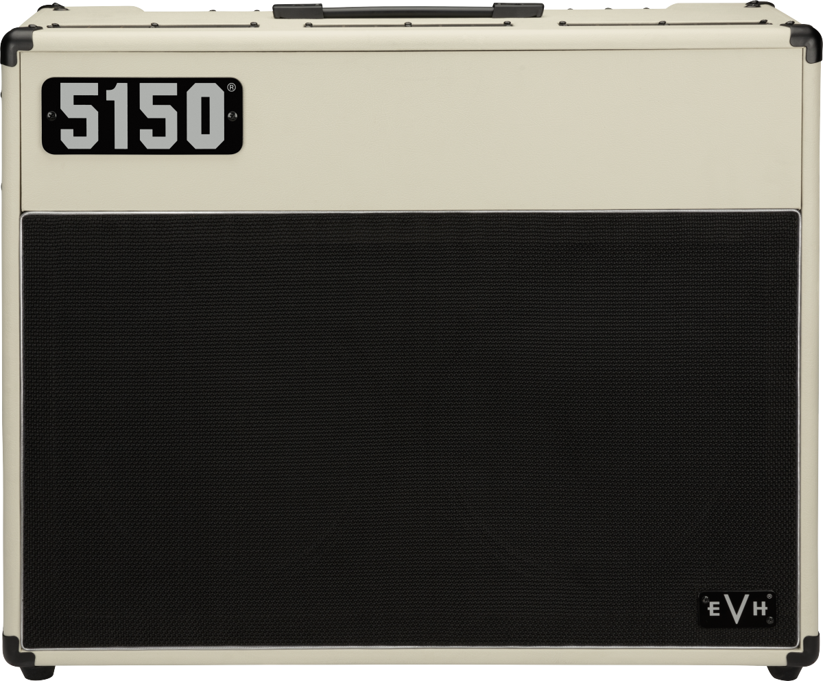 Evh 5150 Iconic Series Combo Ivory 60w 2x12 - Ampli Guitare Électrique Combo - Main picture