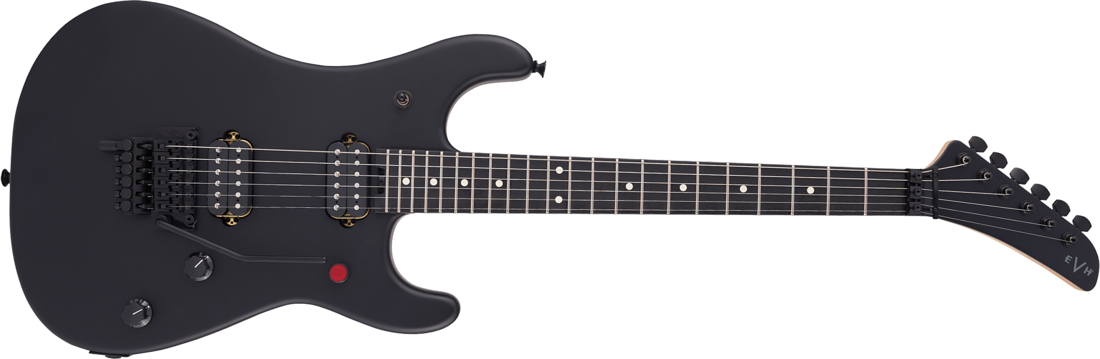 Evh 5150 Standard Mex 2h Fr Eb - Stealth Black - Guitare Électrique Forme Str - Main picture
