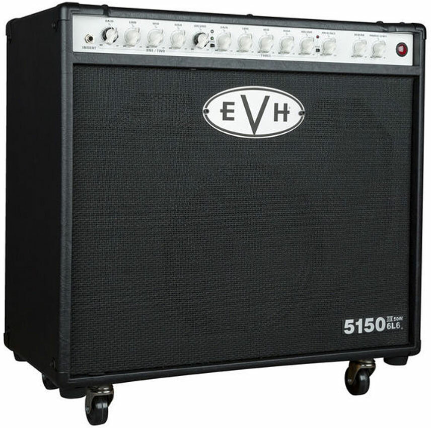 Evh 5150iii 1x12 50w 6l6 Combo Black - Ampli Guitare Électrique Combo - Main picture