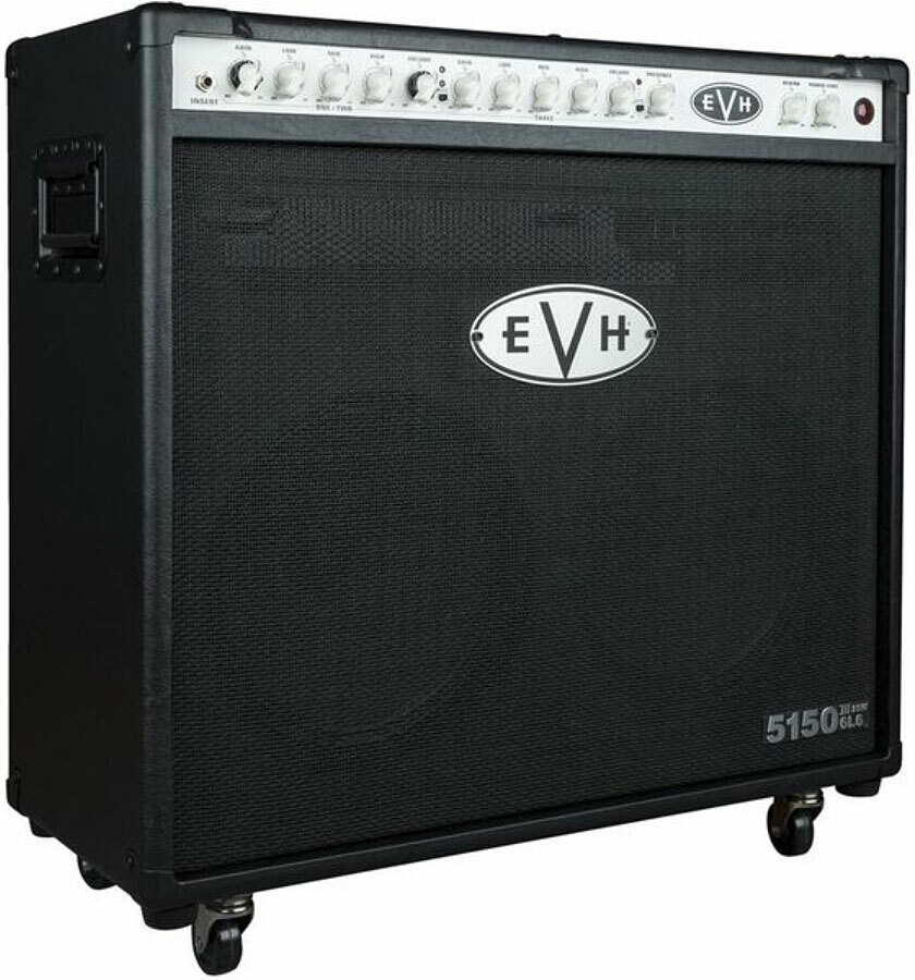 Evh 5150iii 2x12 50w 6l6 Combo Black - Ampli Guitare Électrique Combo - Main picture