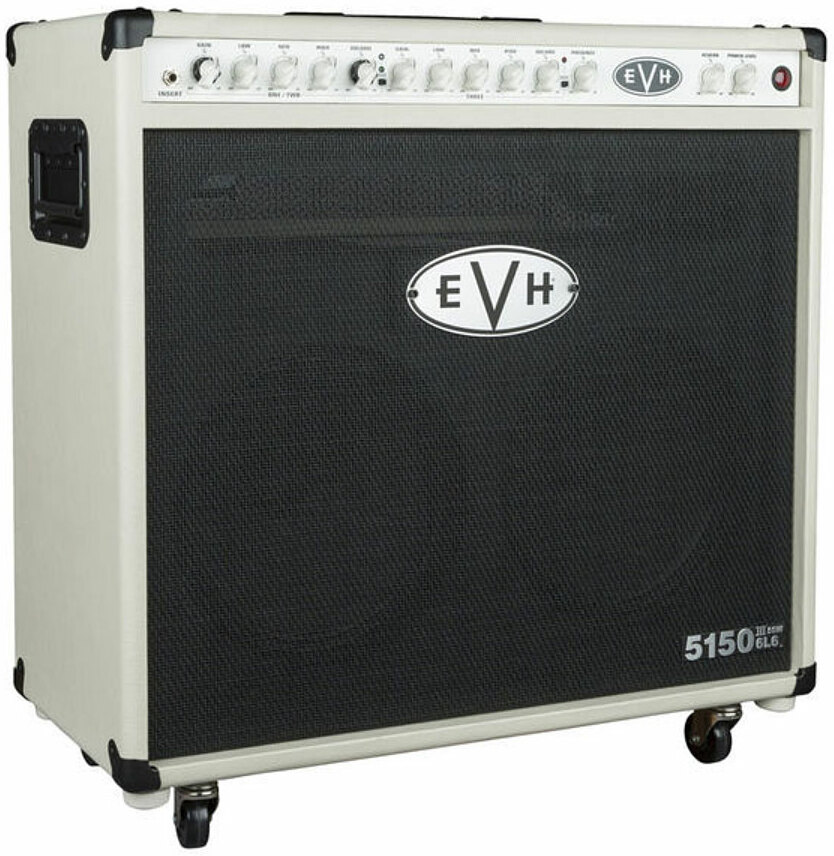 Evh 5150iii 2x12 50w 6l6 Combo Ivory - Ampli Guitare Électrique Combo - Main picture