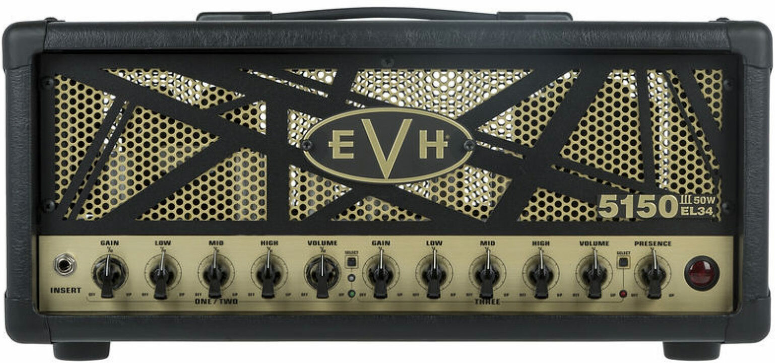 Evh 5150iii 50w El34 Head Bk - Ampli Guitare Électrique TÊte / PÉdale - Main picture