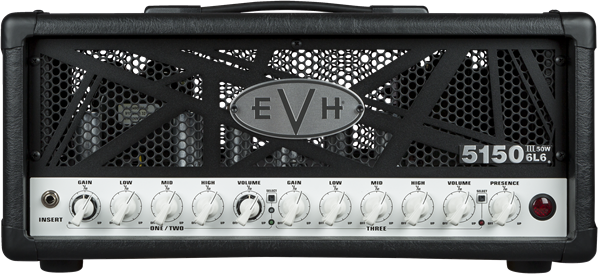 Evh 5150iii 50w Head 6l6 Black - Ampli Guitare Électrique TÊte / PÉdale - Main picture