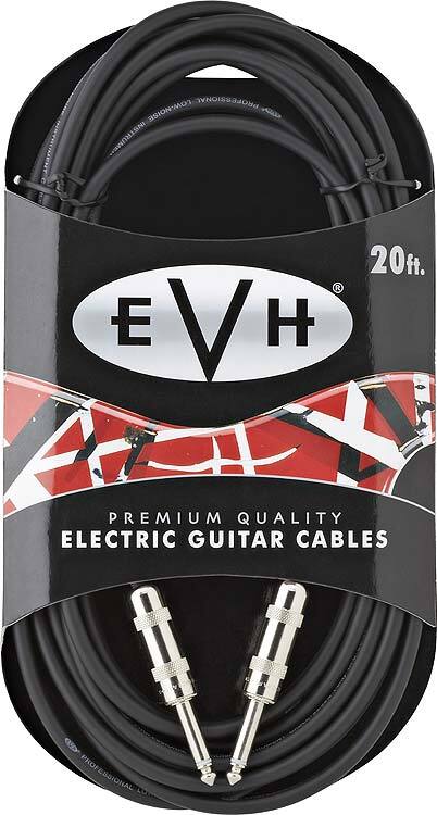 Evh Guitar Cable Premium Jack Droit Droit 20ft . 6m - CÂble - Main picture