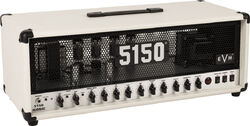 Ampli guitare électrique tête / pédale Evh                            5150 Iconic Series 80W Head - Ivory