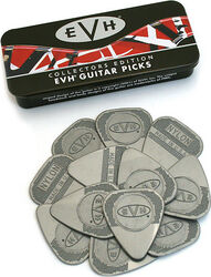 Médiator & onglet Evh 12-Pick Collector Metal Tin