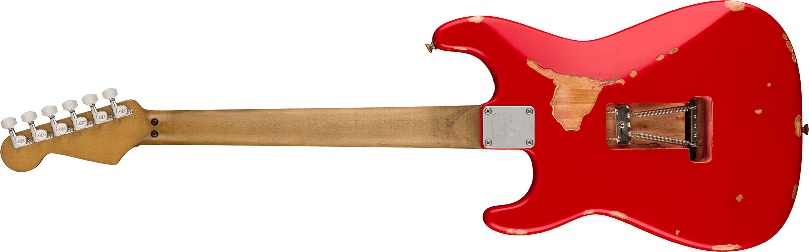 Evh Frankenstein Relic Mex 1h Fr Mn + Premium Cable 42.inc + Premium Strap - Red - Pack Guitare Électrique - Variation 2