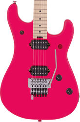 Guitare électrique forme str Evh                            5150 Series Standard (MEX, MN) - Neon pink