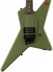 Guitare électrique métal Evh                            Limited Edition Star - Matte army drab