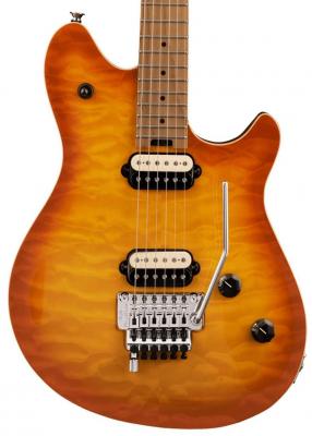 Guitare électrique solid body Evh                            Wolfgang Special QM - Solar