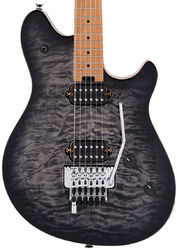 Guitare électrique métal Evh                            Wolfgang Special QM - Charcoal burst