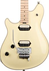 Guitare électrique gaucher Evh                            Wolfgang USA Birdseye Maple Gaucher - Vintage white