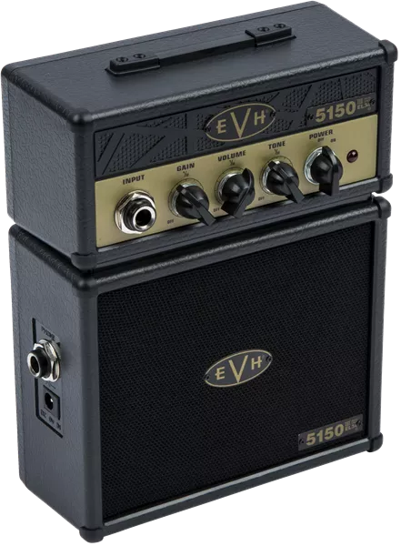 Mini ampli guitare Evh                            5150 Micro Stack EL34 - Black & Gold