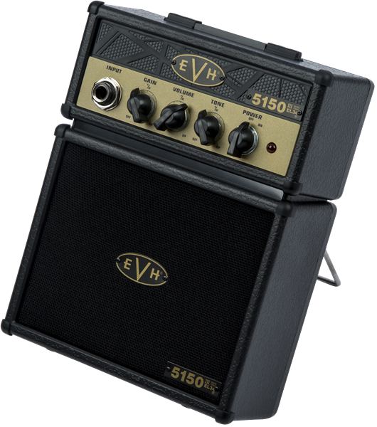 Mini ampli guitare Evh                            5150 Micro Stack EL34 - Black & Gold