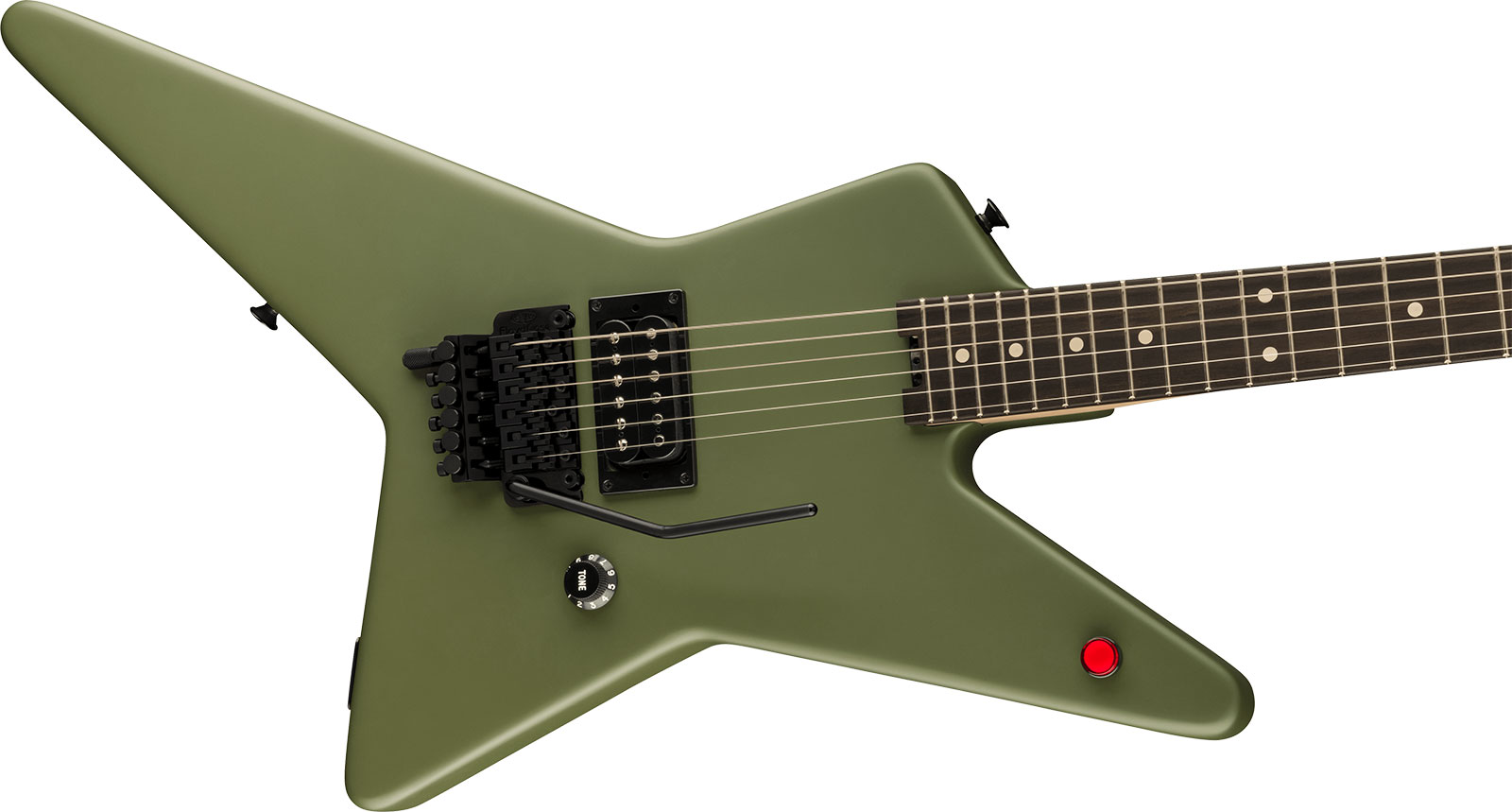 Evh Star Limited Edition 1h Fr Eb - Matte Army Drab - Guitare Électrique MÉtal - Variation 2