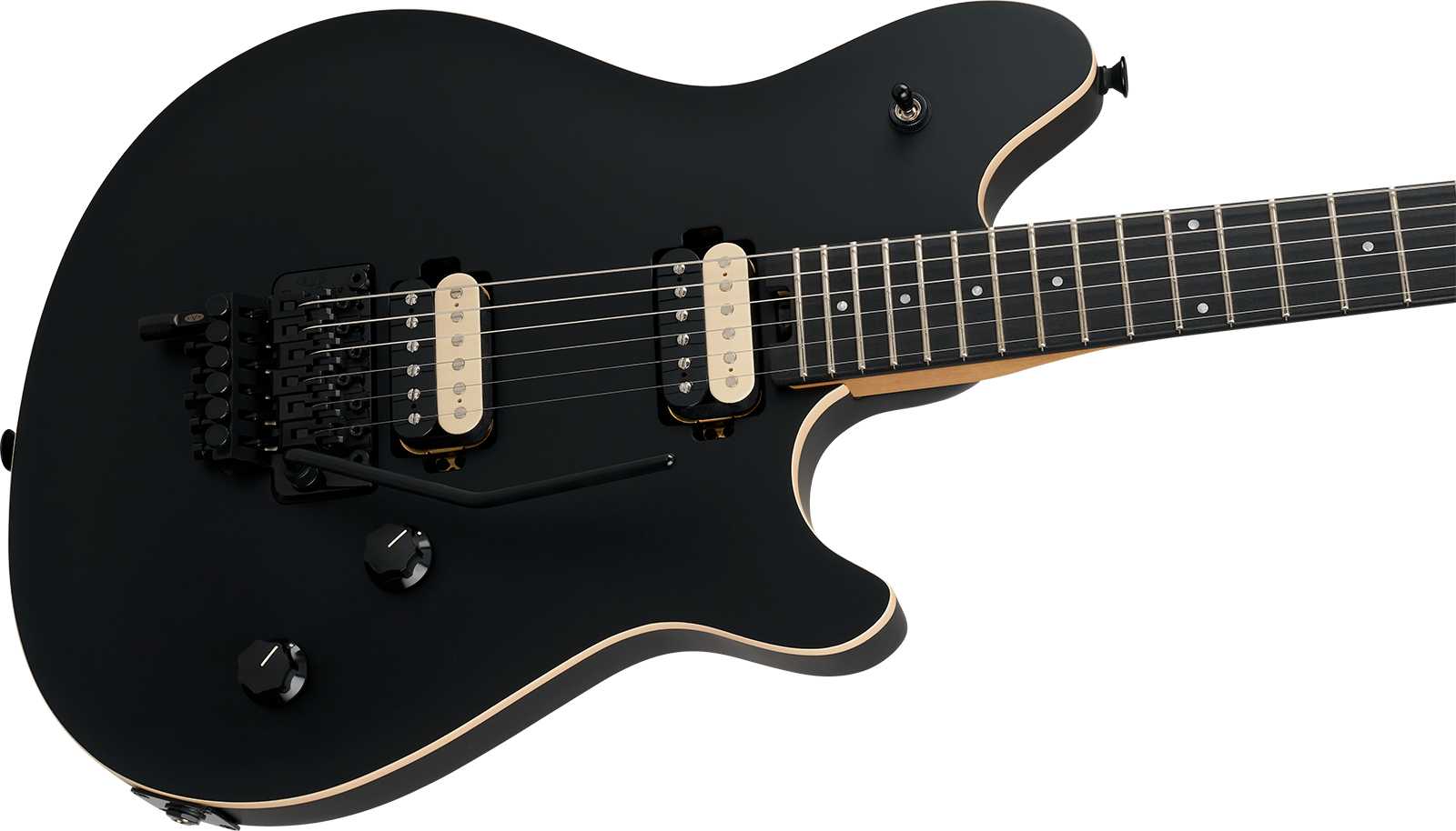 Evh Wolfgang Special Baked Maple Mex 2h Fr Eb - Stealth Black - Guitare Électrique MÉtal - Variation 2