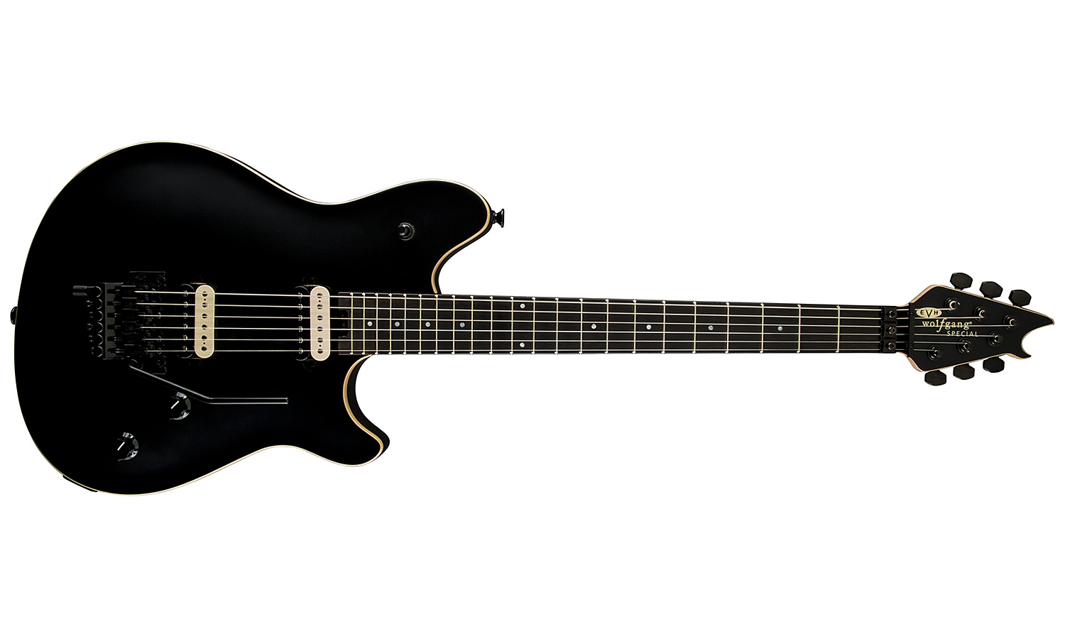 Evh Wolfgang Special Mex Mn - Stealth Black - Guitare Électrique MÉtal - Variation 1