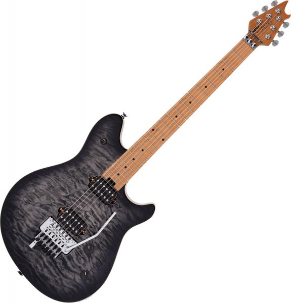 Evh Wolfgang Special QM - charcoal burst Metal electric guitar