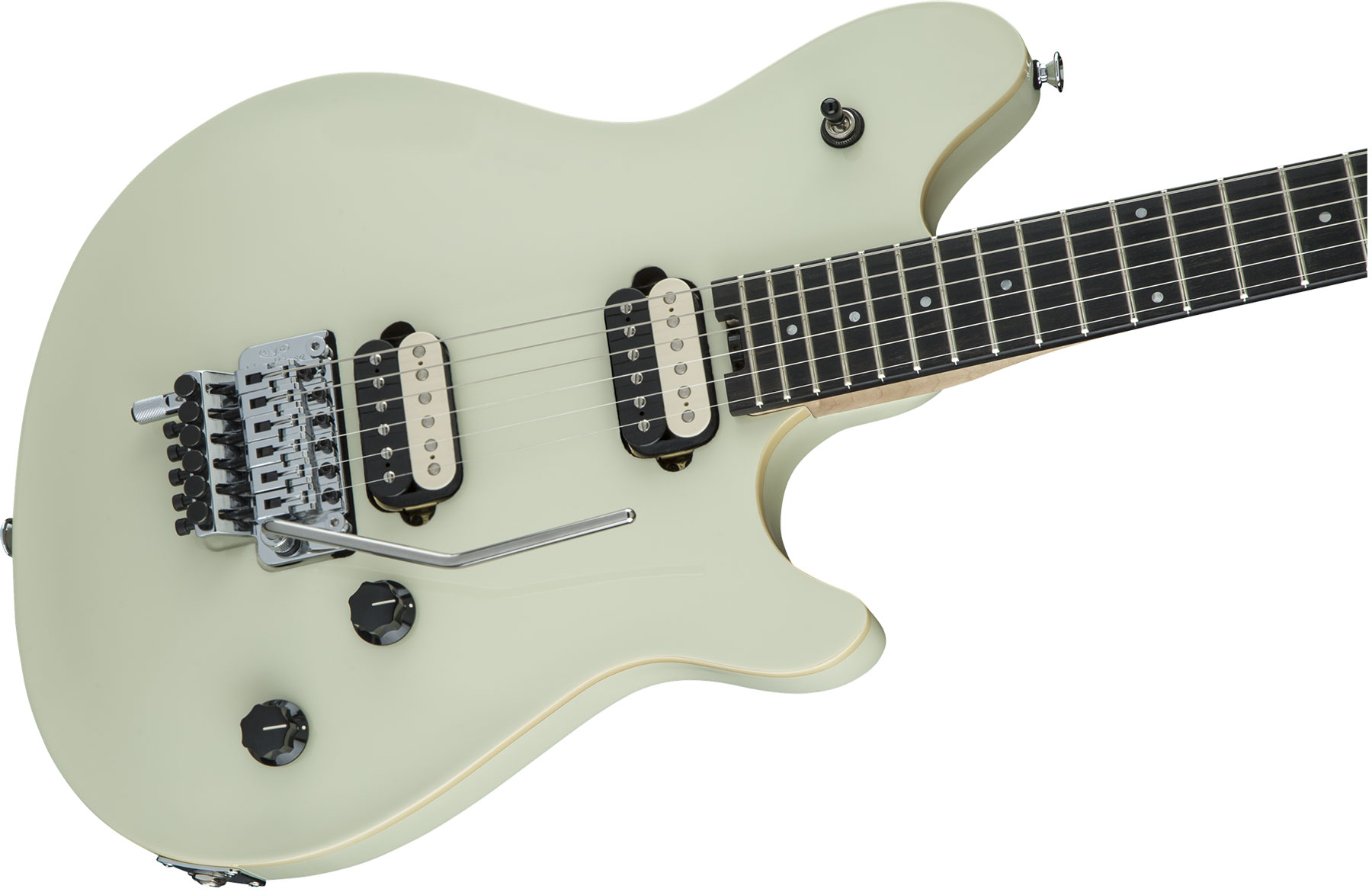 Evh Wolfgang Special Signature Mex 2h Fr Eb - Ivory - Guitare Électrique Double Cut - Variation 2