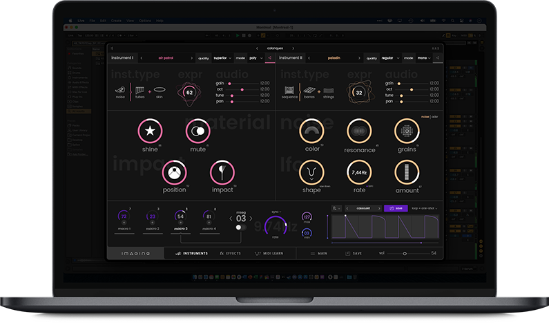 Expressive E Imagine - Plug-in Effet - Variation 1