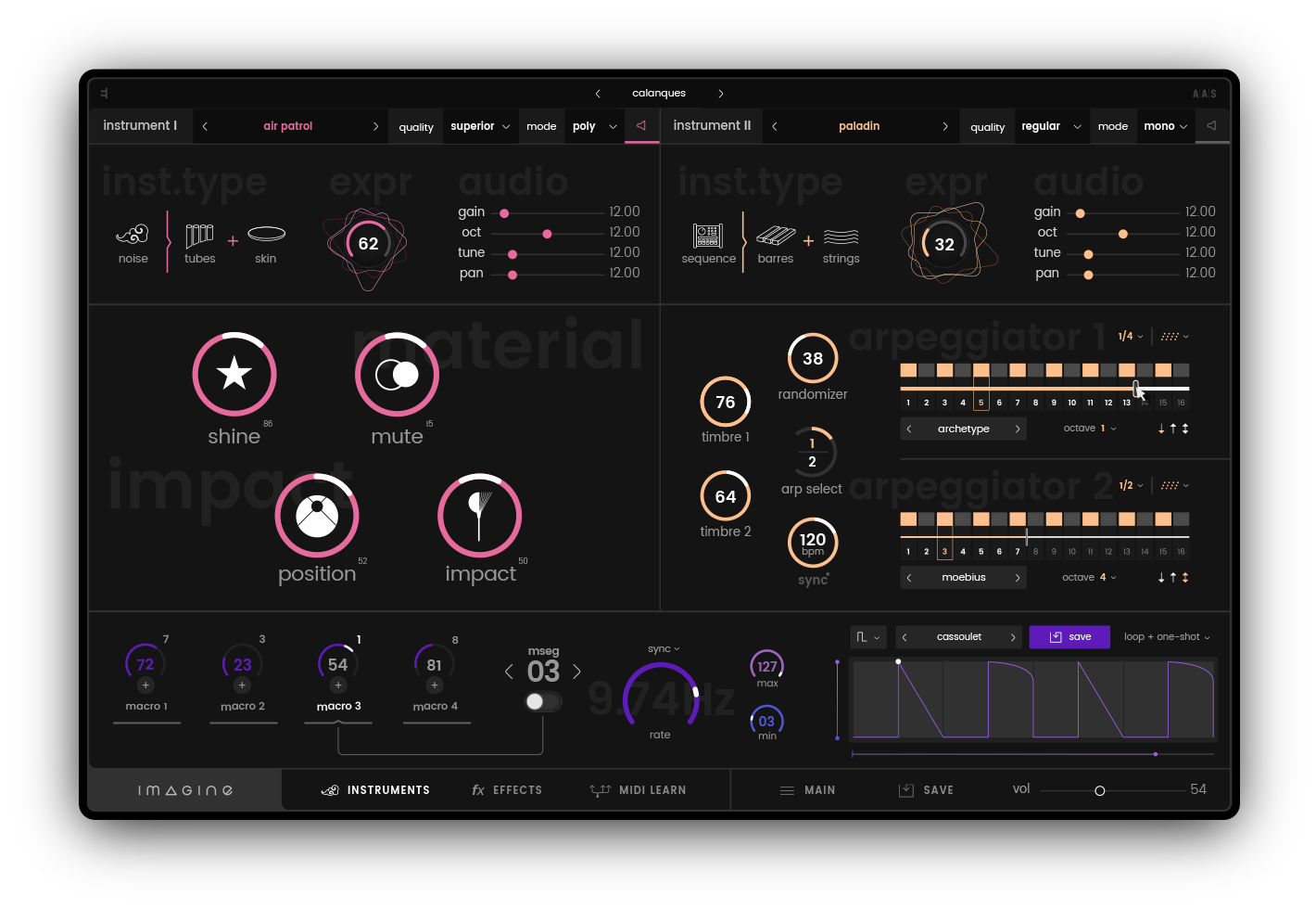 Expressive E Imagine - Plug-in Effet - Variation 4