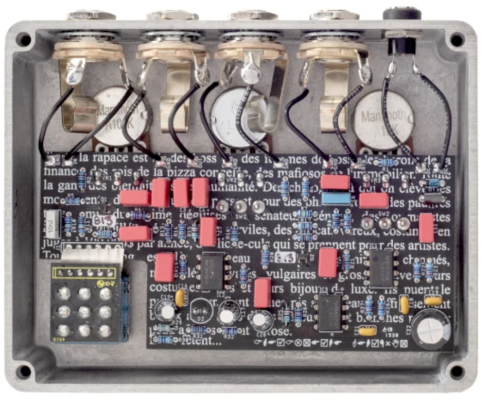 Fairfield Circuitry Hors D'oeuvre Active Feedback Loop - PÉdale Eq. / Enhancer / Buffer - Variation 1