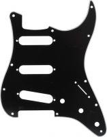 Pickguard 11-Hole Modern Stratocaster S/S/S - Black