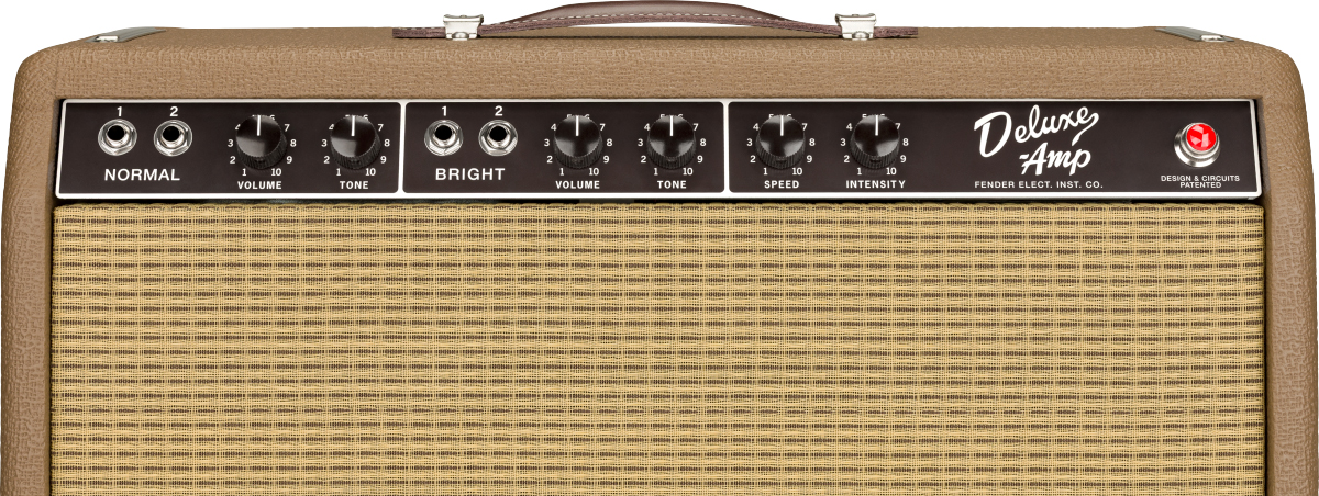 Fender 62 Deluxe Amp American Vintage Combo 20w 6v6 1x12 Brown - Ampli Guitare Électrique Combo - Variation 2