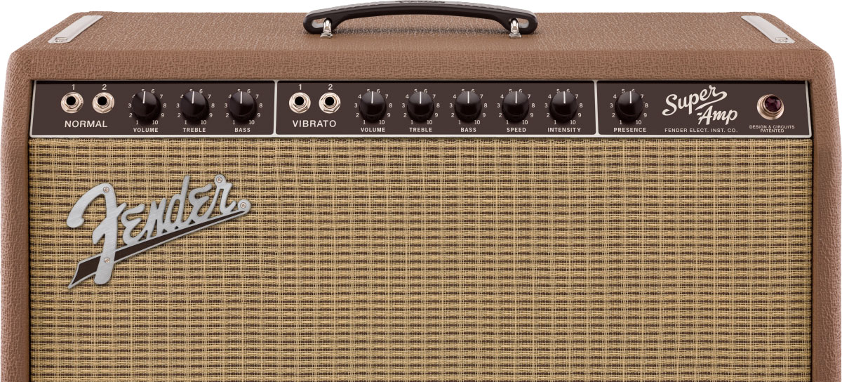 Fender 62 Super Amp American Vintage Usa 40w 2x10 6l6 - Ampli Guitare Électrique Combo - Variation 2